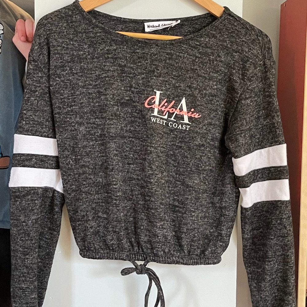 Athletic crop top